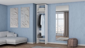 Распродажа - Стеллаж для одежды Мирта 28 BMS