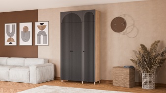 Шкаф распашной Вивьен 8 BMS