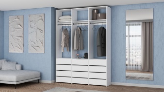 Высокий Стеллаж для одежды Мирта 47 BMS