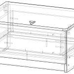 Схема сборки Тумба прикроватная Клеопатра ТД-111.03.01 BMS