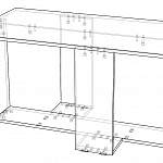 Схема сборки Журнальный стол Шарм BMS