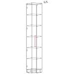 Шкаф распашной Ава 3 BMS