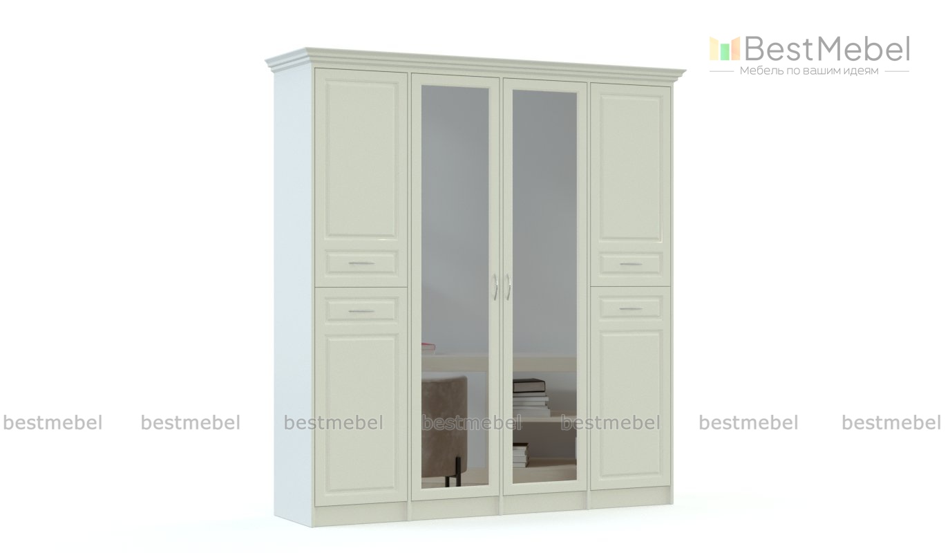 Распашной шкаф Рита 7 BMS