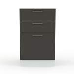 Стол с 3-мя ящиками Арт BMS - Фото 2