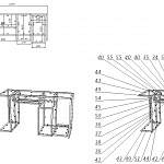 Схема сборки Стол компьютерный Виктор 4 BMS