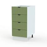 Шкаф нижний с 4-мя ящиками Альберт BMS - Фото 7