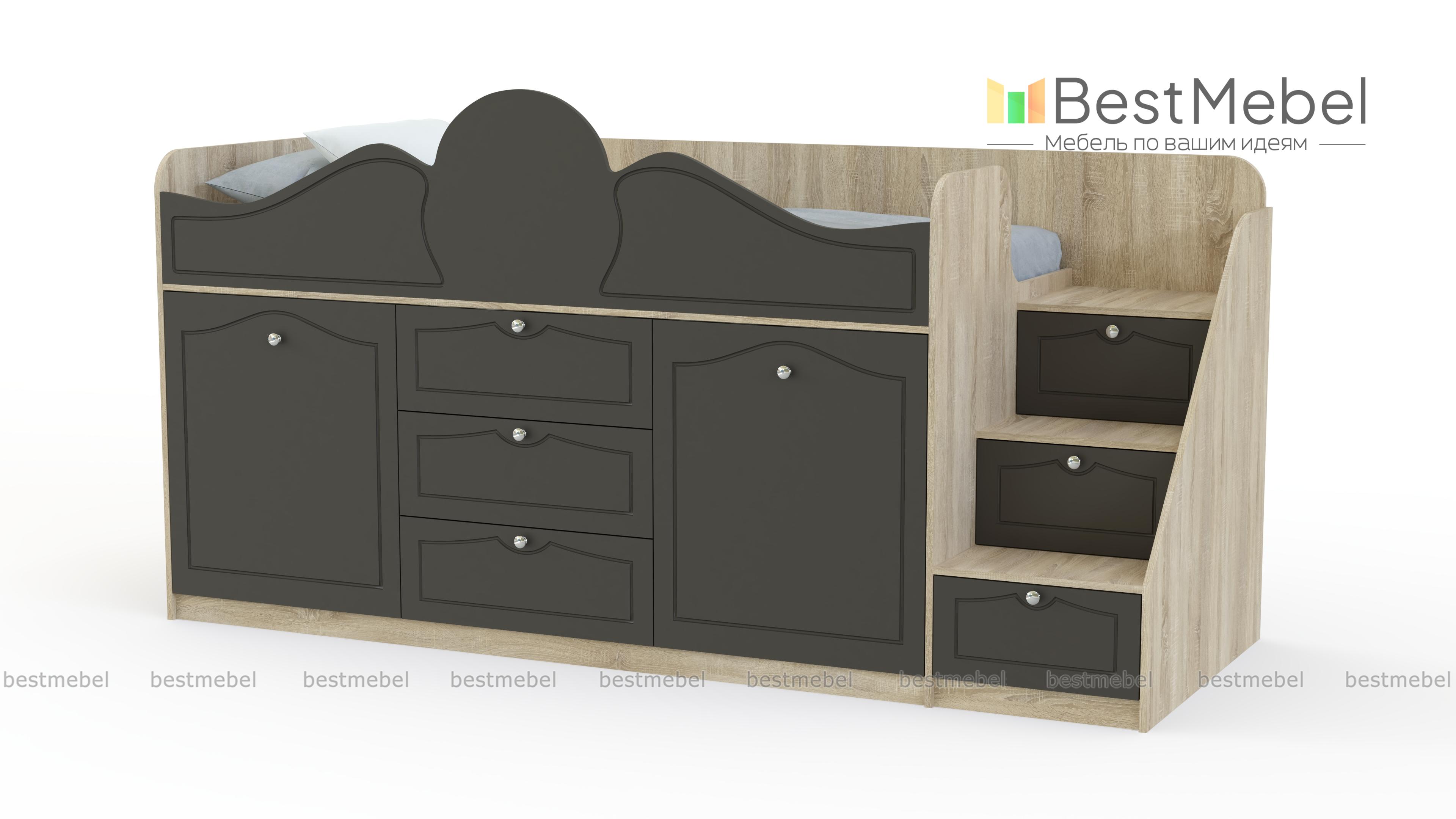 Кровать-чердак Стриж-1 BMS - Фото