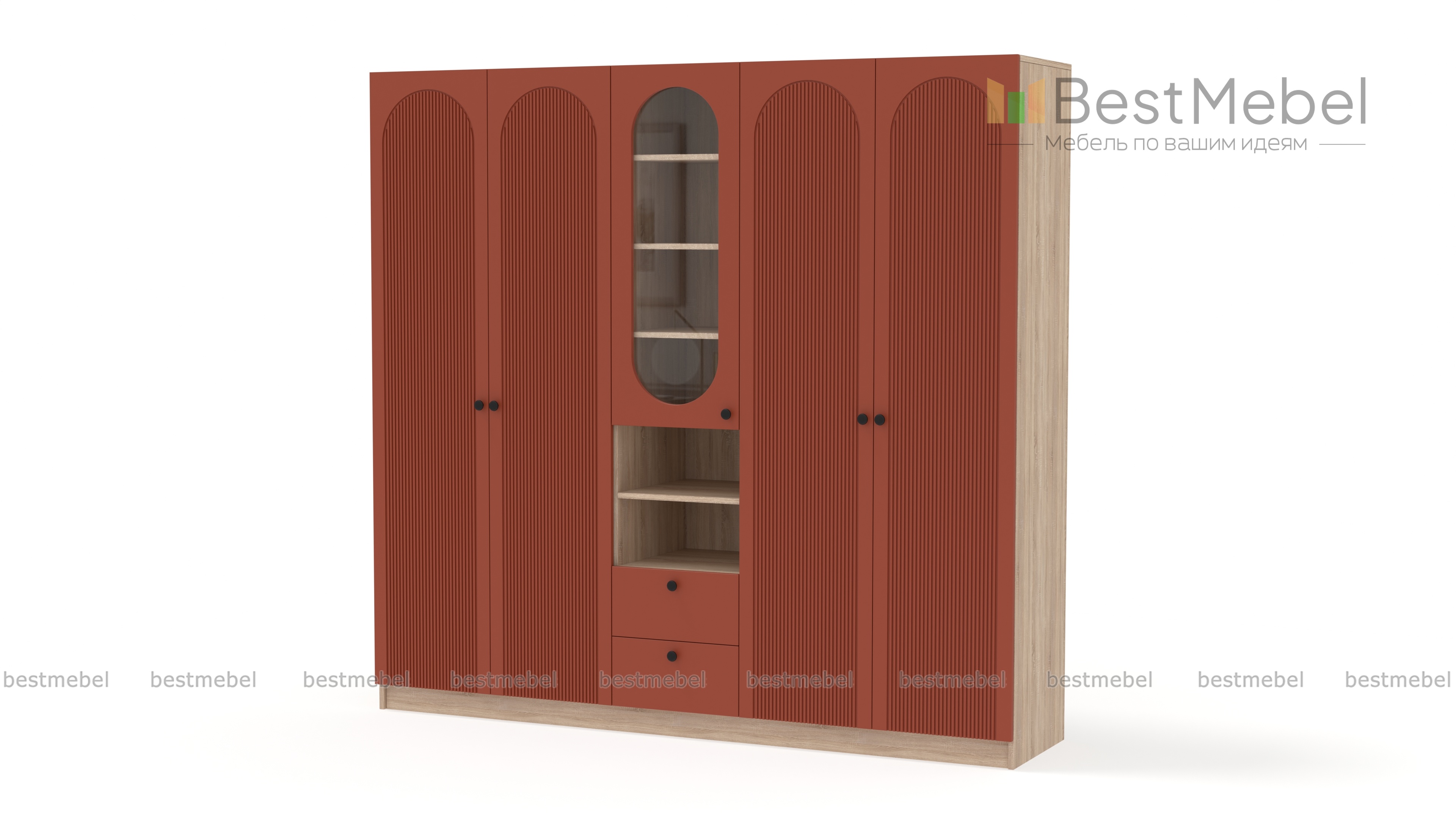 Шкаф распашной Рене 15 BMS