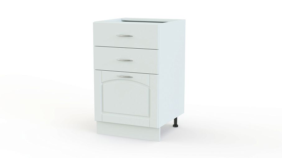 Стол с 3 ящиками Трапеза BMS - Фото