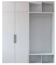 ЭСКИЗ Распашной шкаф Вилета 5  (800х2600х700)
