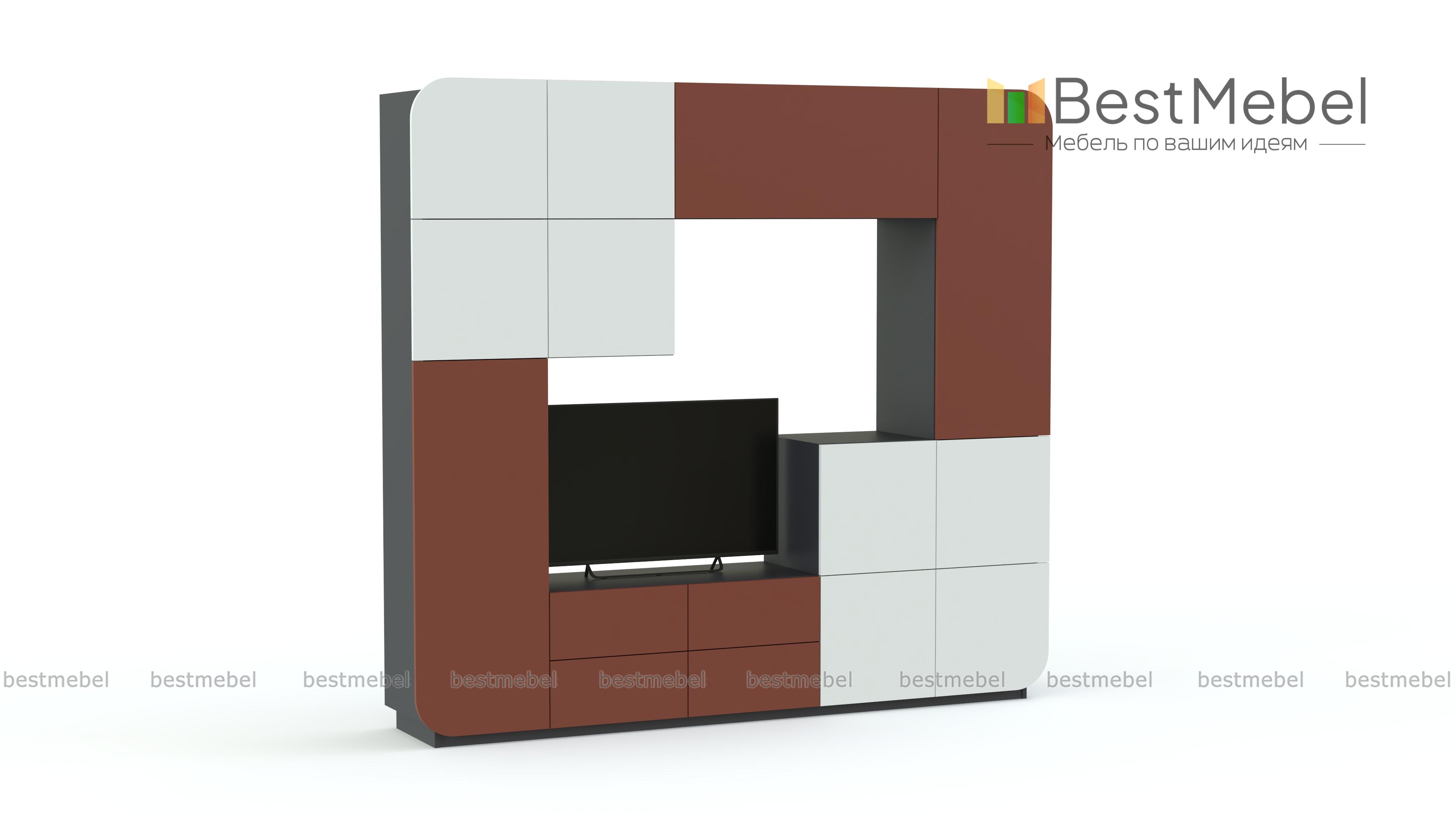 Стенка для гостиной Пенелопа-4 BMS - Фото