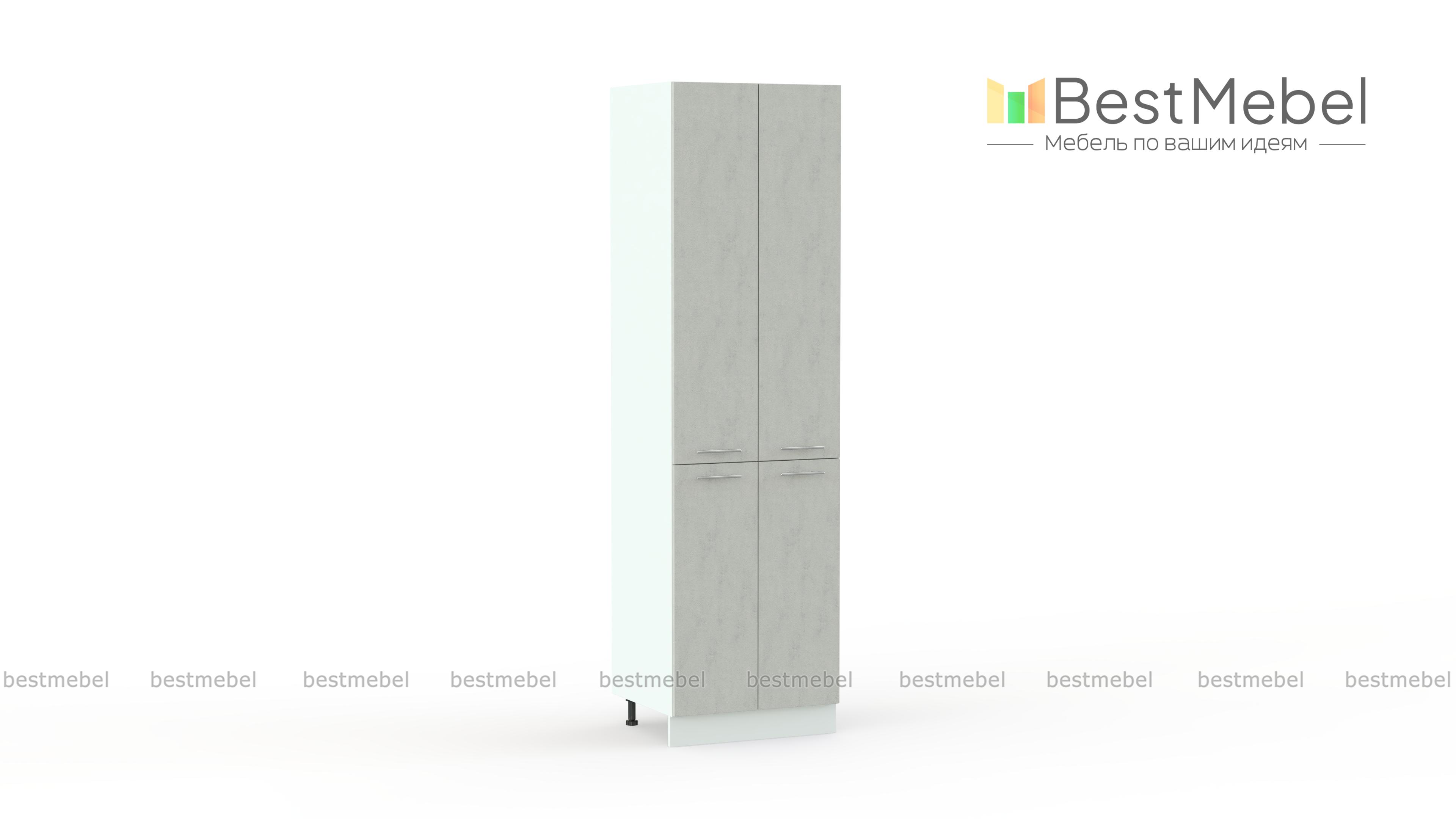 Шкаф-пенал 4 двери Оля BMS - Фото