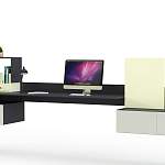 Навесной письменный стол Прима 21 BMS - Фото 1