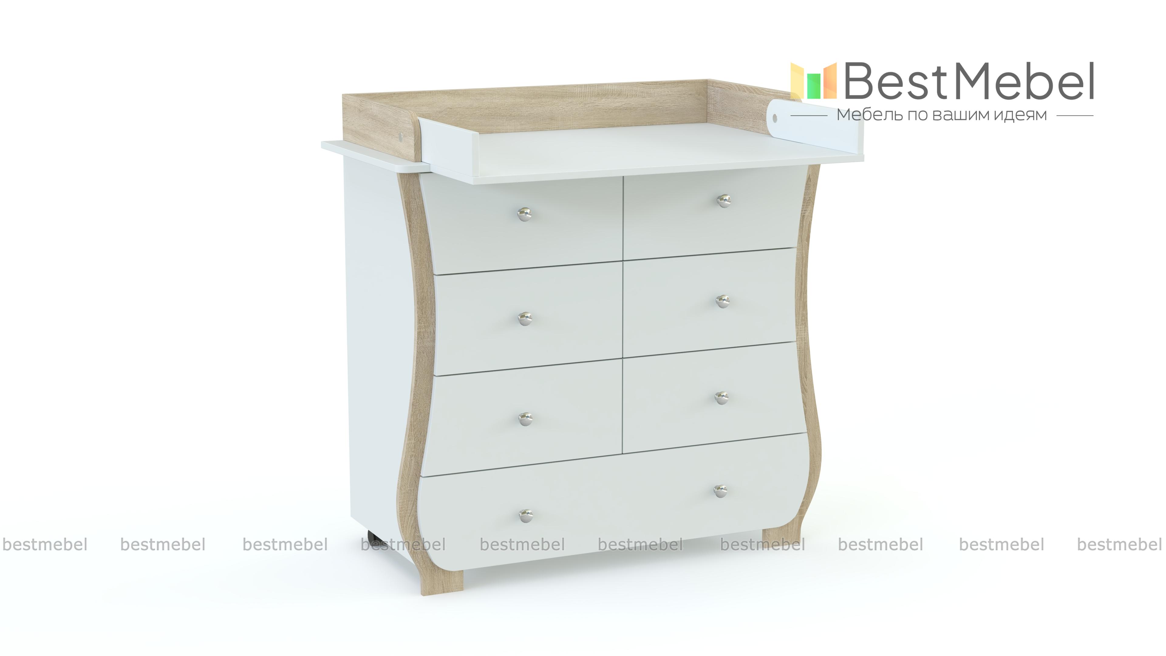 Пеленальный комод Альт 1 BMS - Фото