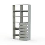 Стеллаж для одежды Мирта 39 BMS - Фото 7