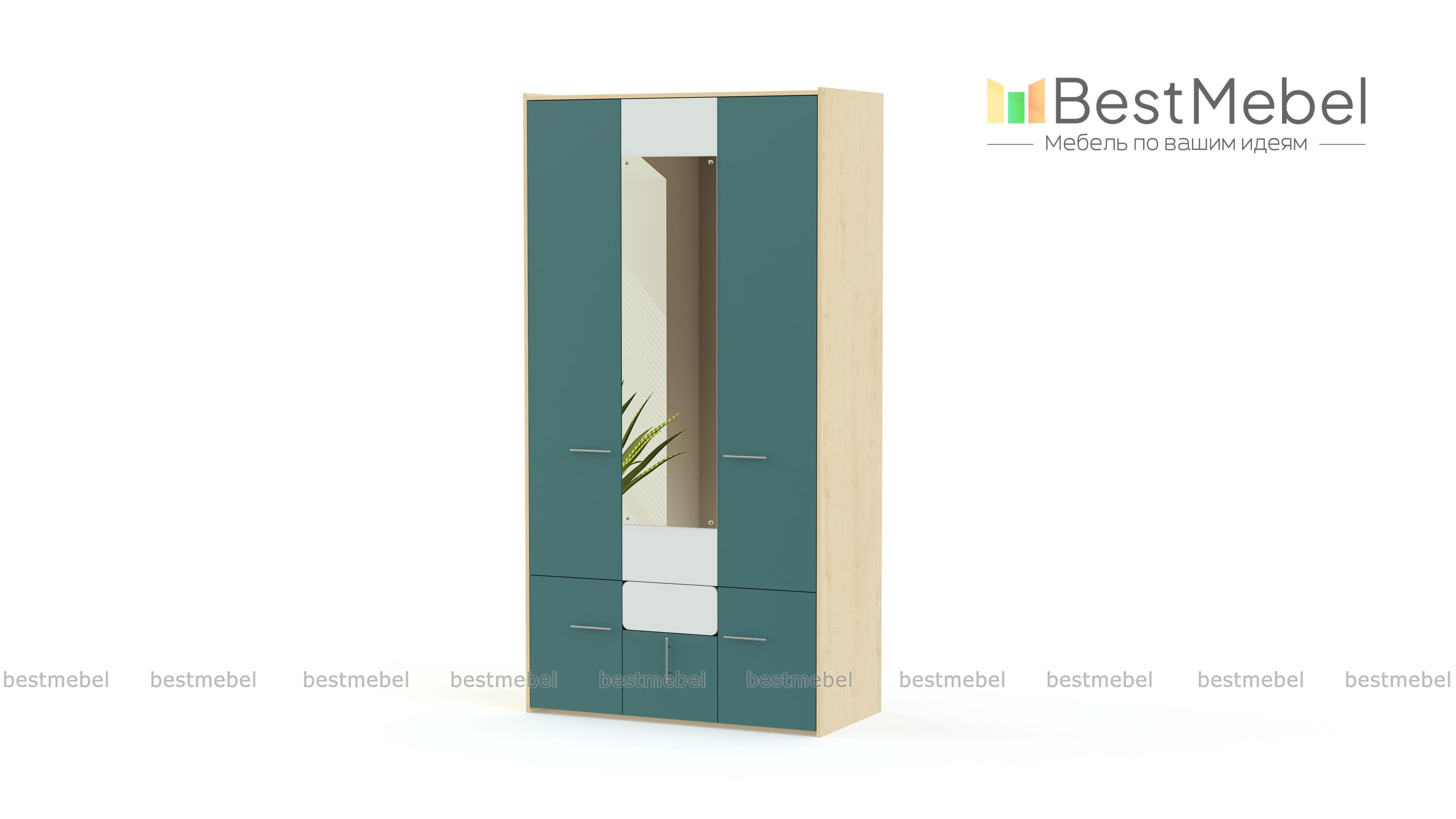 Распашной шкаф Элен-2 BMS - Фото