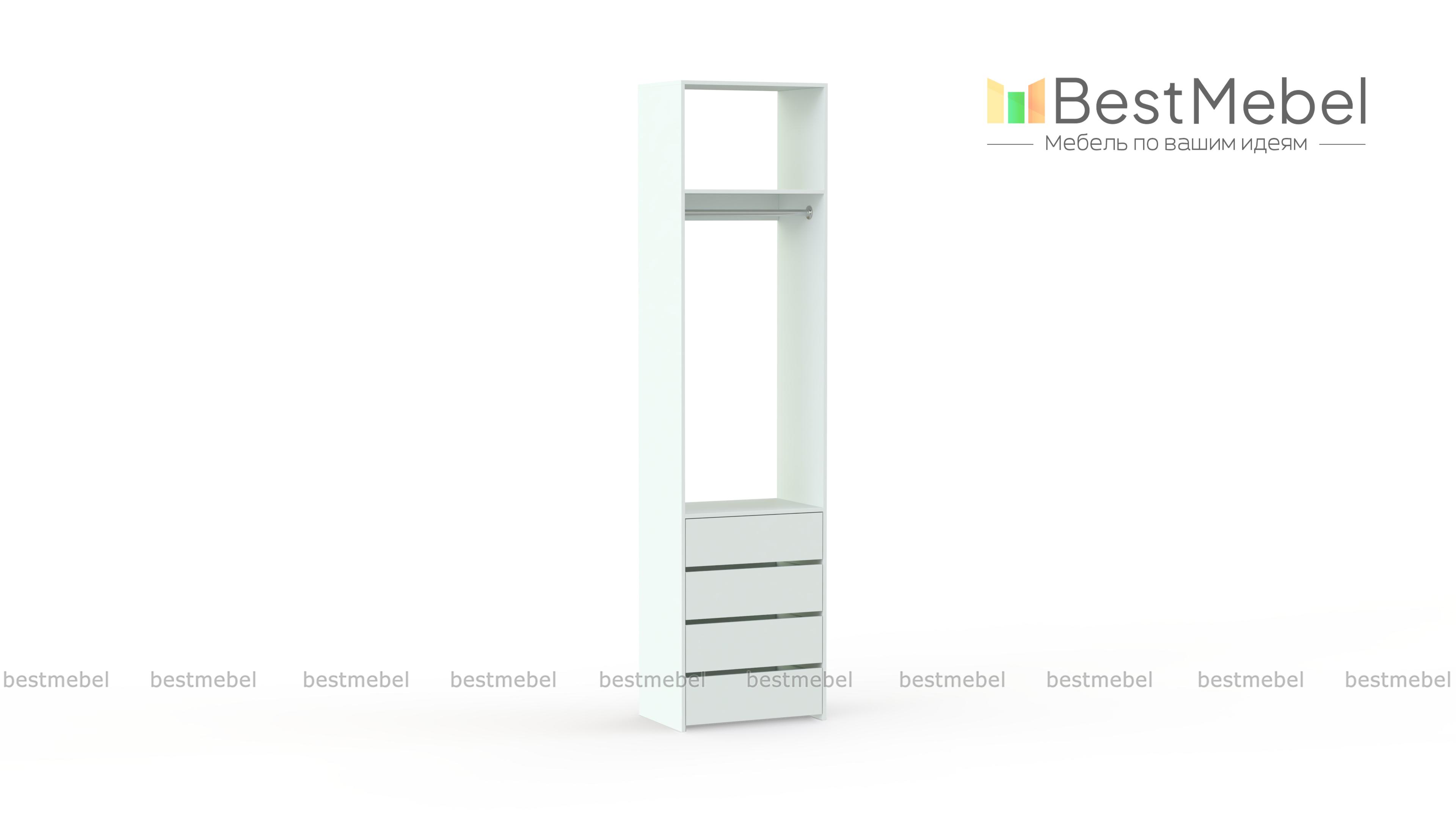 Стеллаж для одежды Мирта 32 BMS - Фото