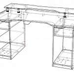 Схема сборки Геймерский стол Харли 05 BMS