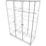 Схема сборки Детский шкаф Millie Rose BMS