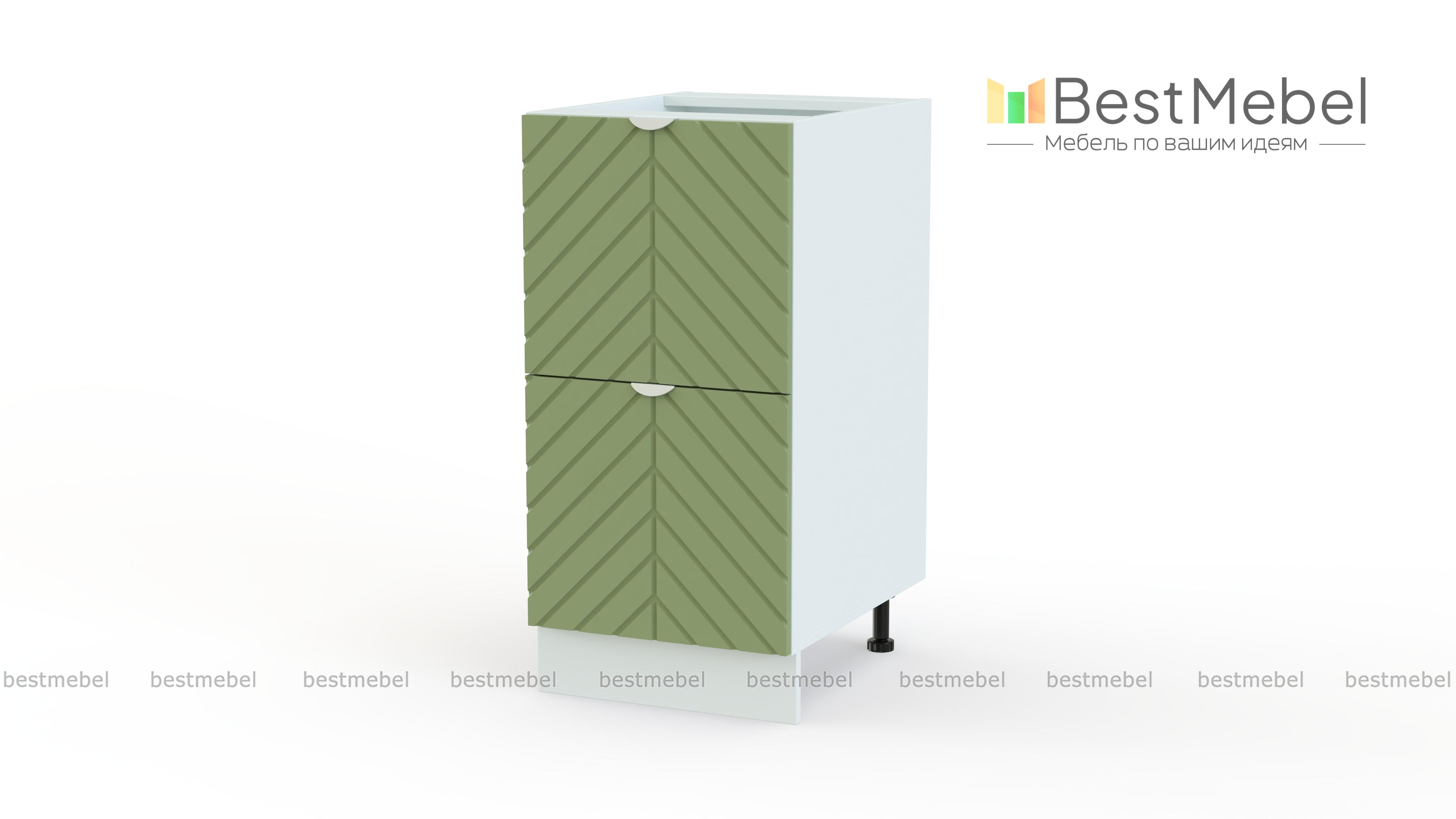 Шкаф нижний с 2-мя ящиками Анаис BMS - Фото