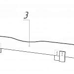 Чертеж Бортик для кровати Лес 10 BMS