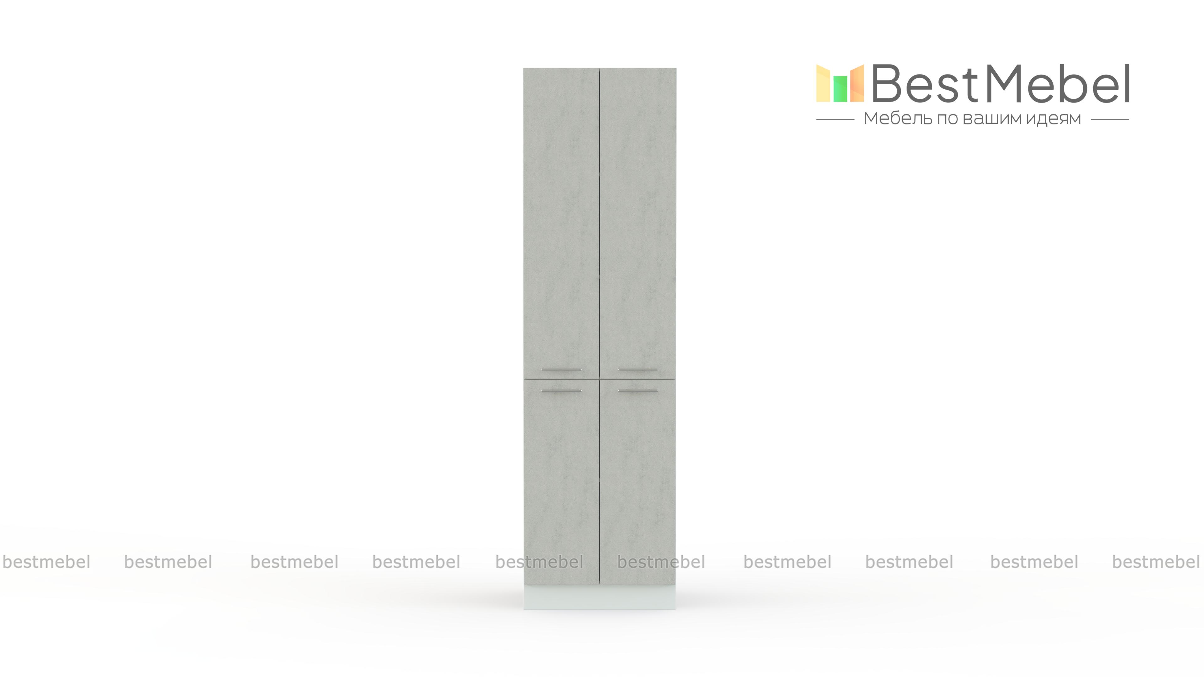 Шкаф-пенал 4 двери Оля BMS - Фото