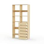 Стеллаж для одежды Мирта 39 BMS - Фото 16