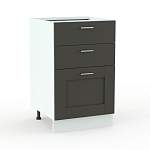 Шкаф нижний с 3-мя ящиками Лофт BMS - Фото 3