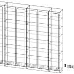 ЭСКИЗ Распашной шкаф Деметра 9.1 BMS (2400х2200х320)