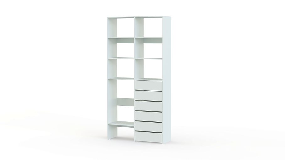 Стеллаж для одежды Мирта 39 BMS - Фото