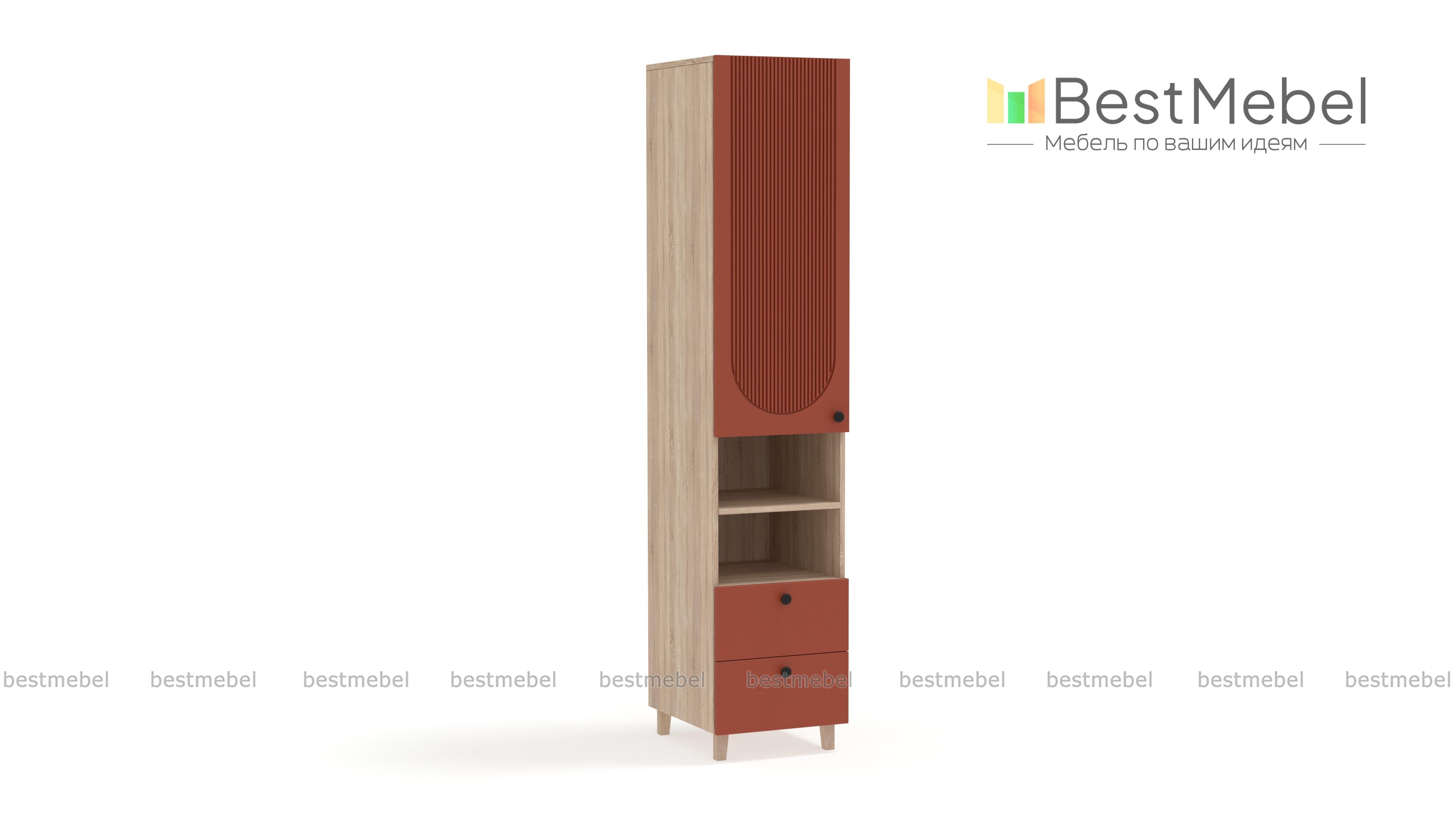 Шкаф-пенал Рене 4 BMS - Фото